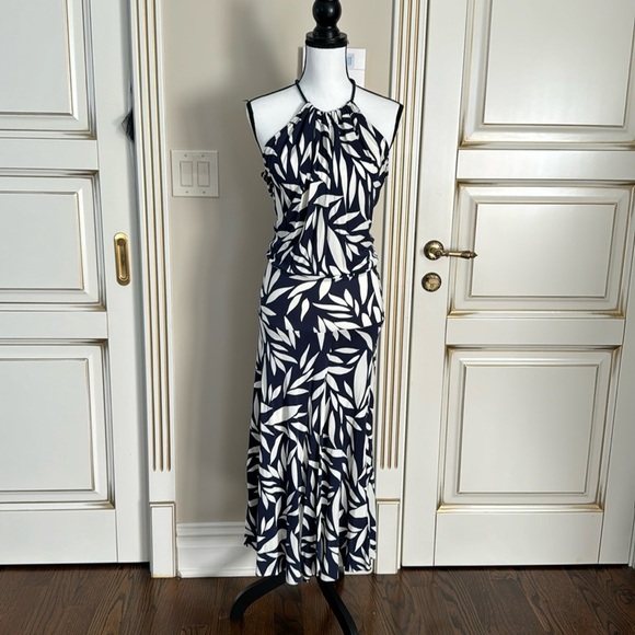 Ya-Ya Rayon Open-Back Dress Size L Fits Like M - Picture 1 of 9